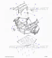 CHASSIS, MAIN FRAME AND ESQUÃD PLATES