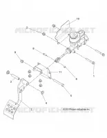 BRAKES, PEDAL AND CILINDRO MAESTRO MOUNTING