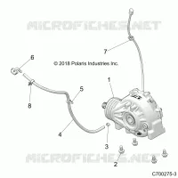DRIVE TRAIN, FRONT MONTAJE DE ENGRANAJES