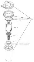 DESAGÜE ASSEMBLY SL 780 B964087 and  Intl. SL 780 I964087 (4935523552C009)