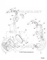 DRIVE TRAIN, TAPA DEL EMBRAGUE AND DUCTING