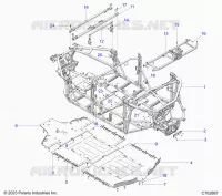 CHASSIS, MAIN FRAME AND ESQUÃD PLATES