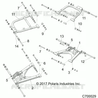SUSPENSION TRASERA CONTROL ARMS