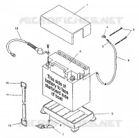 CAJA DE BATERIA SLT 750 B944170 (4925942594015A)