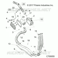 ENGINE, TOMA DE AIRE SYSTEM