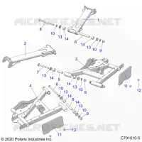 SUSPENSION TRASERA CONTROL ARMS