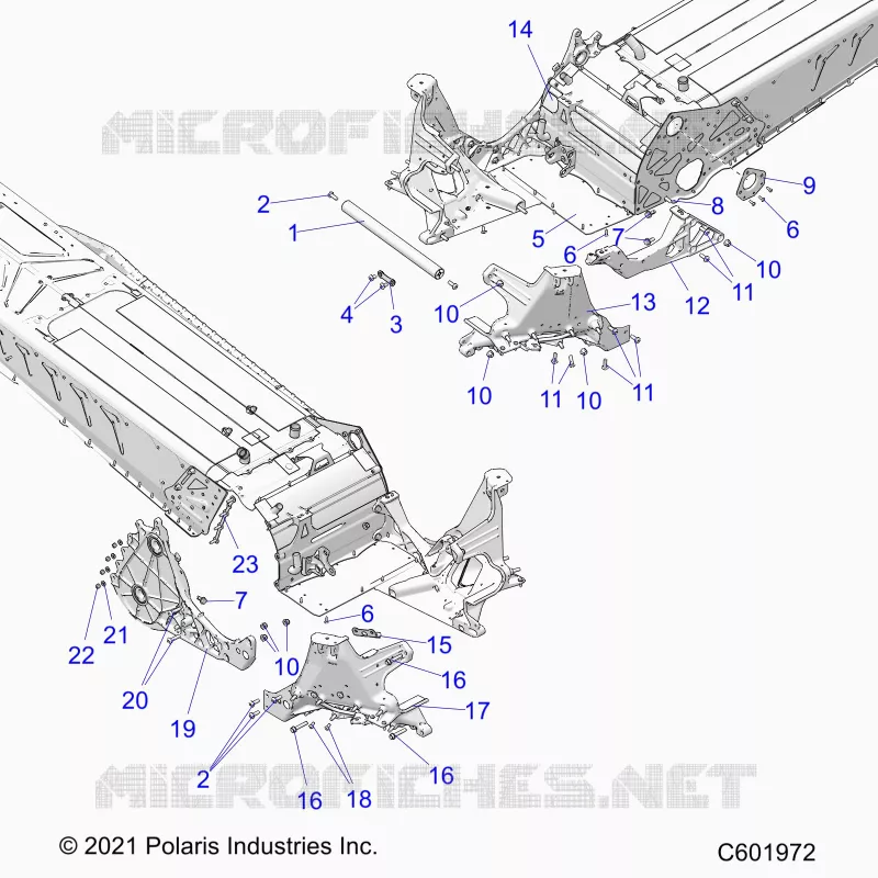 CHASSIS, BULKHEAD ASM.