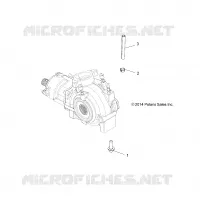 TREN, GEARCASE MOUNTING, FRONT