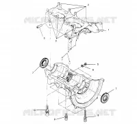 CAJA DEL CIGÜEÑAL SUPER SPORT 0960743 (4932183218C004)