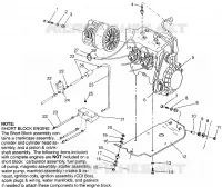MONTAJE DEL MOTOR SUPER SPORT 0960743 (4932183218B014)