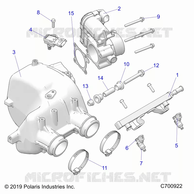 ENGINE, TOMA DE AIRE MANIFOLD