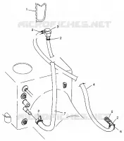 AGUA SIPHON SLT 780 B964588 and Intl. SLT 780 I964588 (4935683568B008)