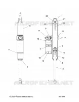 SUSPENSION, SHOCK TRASERO TRACK