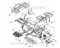 PARACHOQUES / TRANSPORTIN MOUNTING  2X4 300 W957530 (4930053005A007)