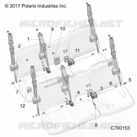 ASIENTO BELT MOUNTING