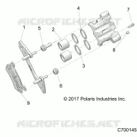 FRENO TRASERO CALIPER