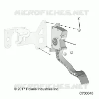 ENGINE, PEDAL DEL ACELERADOR