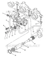 Bomba de aceite Storm/0932770 and Storm SKS/0932570 (4923032303034A)