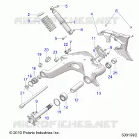 SUSPENSION TRASERA ASM.