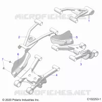 SUSPENSION TRASERA CONTROL ARMS
