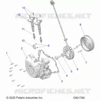 ELECTRICA, IGNITION SYSTEM, W/STATOR COVER