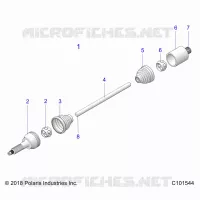 DRIVE TRAIN, DRIVE EJE TRASERO