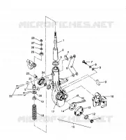 PUNTAL MONTAJE DELANTERA SPORTSMAN 4X4 / W938039 (4926382638014A)
