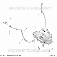 TREN, FRONT GEARCASE MOUNTING