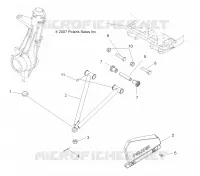 SUSPENSION, A-ARM and PUNTAL MOUNTING