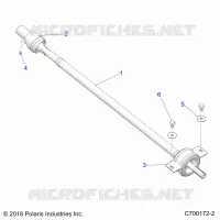TREN, REAR PROP SHAFT