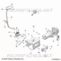 CHASSIS, CABRESTANTE