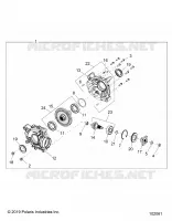 TREN, REAR GEARCASE INTERNALS