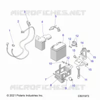 ELECTRICA, E.S. BATTERY/BOX AND CABLES