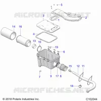 ENGINE, TOMA DE AIRE SYSTEM