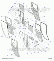 PUERTAS, REAR, CRANK