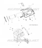 MOTOR, TOMA DE AIRE
