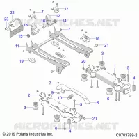 ASIENTO MOUNTING, FRONT