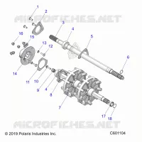 TREN, JACKSHAFT AND DRIVESHAFT
