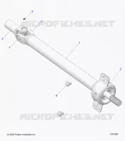 TREN, PROP SHAFT,MID, BEARING
