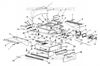 RACK Y TÚNEL DE EXTENSIÓN ASSEMBLY WIDETRAK LX 0952064 and  EUROPEAN WIDETR (4928942894B001)