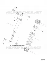 SUSPENSION, CHOQUE FRONTAL MOUNTING