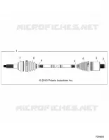 DRIVE TRAIN, TRASERO UNIDAD SHAFT
