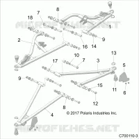 SUSPENSIÃ“N DELANTERA CONTROL ARMS