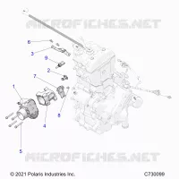 ENGINE, CUERPO DE MARIPOSA AND FUEL RAIL