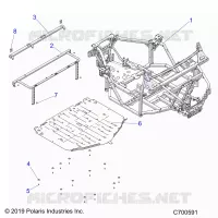 CHASSIS, MAIN BASTIDOR