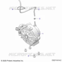 TREN, FRONT GEARCASE MOUNTING