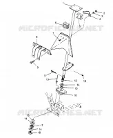 CONJUNTO DE DIRECCIÓN POSTAL  2x4 400L W957540 (4930093009B005)