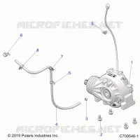 TREN, FRONT GEARCASE MOUNTING