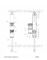 SUSPENSION, SHOCK TRASERO TRACK