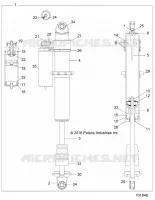 SUSPENSION TRASERA SHOCK INTERNALS